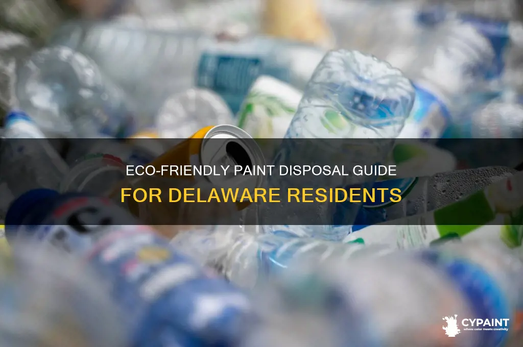how to dispose of paint in delaware