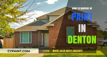 Eco-Friendly Paint Disposal Guide for Denton Residents: Tips & Tricks