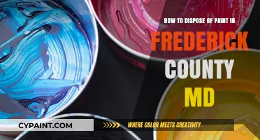 Dispose of Paint in Frederick County, MD: A Guide