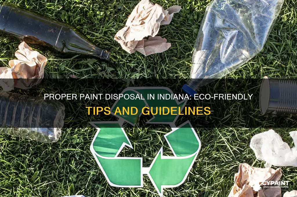 how to dispose of paint in indiana