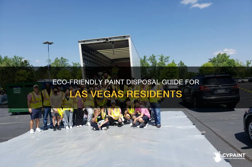 how to dispose of paint in las vegas