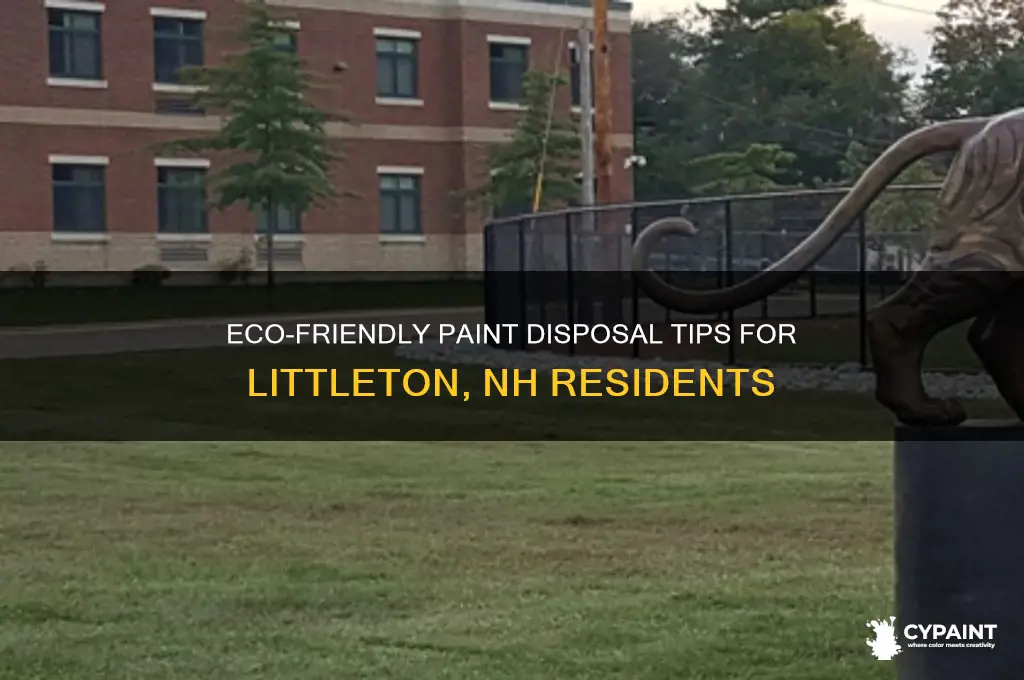 how to dispose of paint in littleton nh