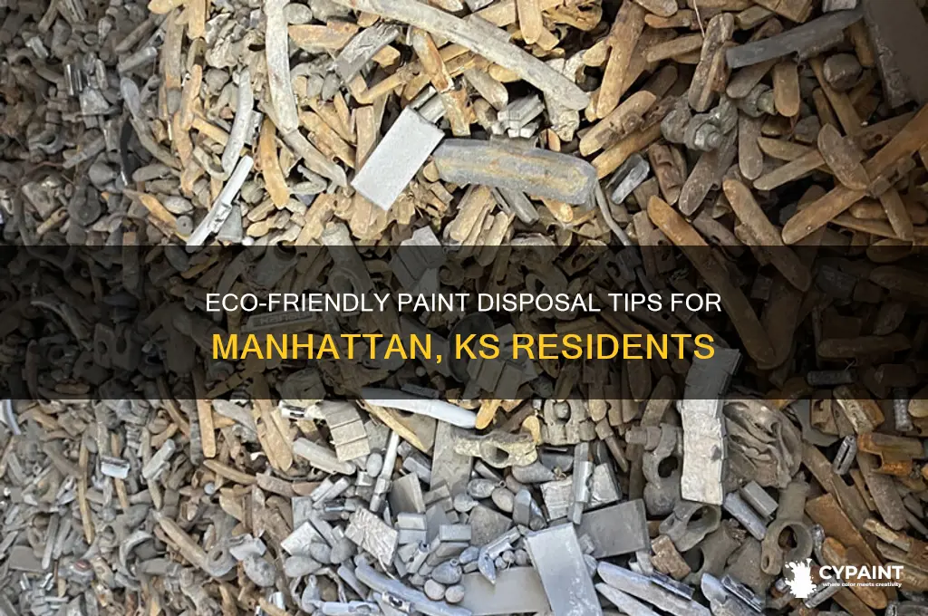 how to dispose of paint in manhattan ks