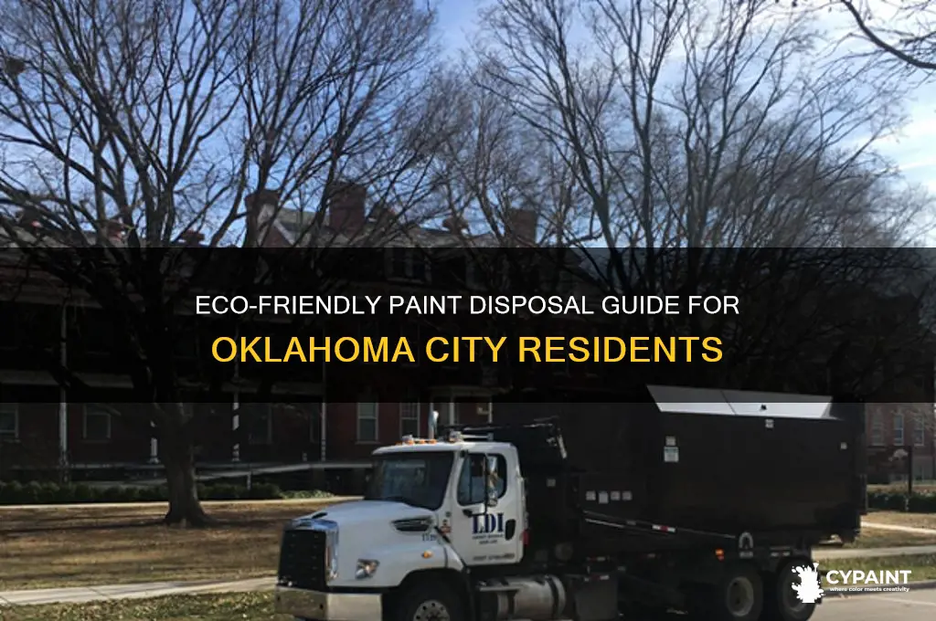 how to dispose of paint in oklahoma city