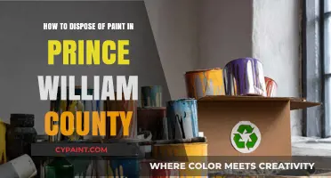 Dispose of Paint in Prince William County the Right Way