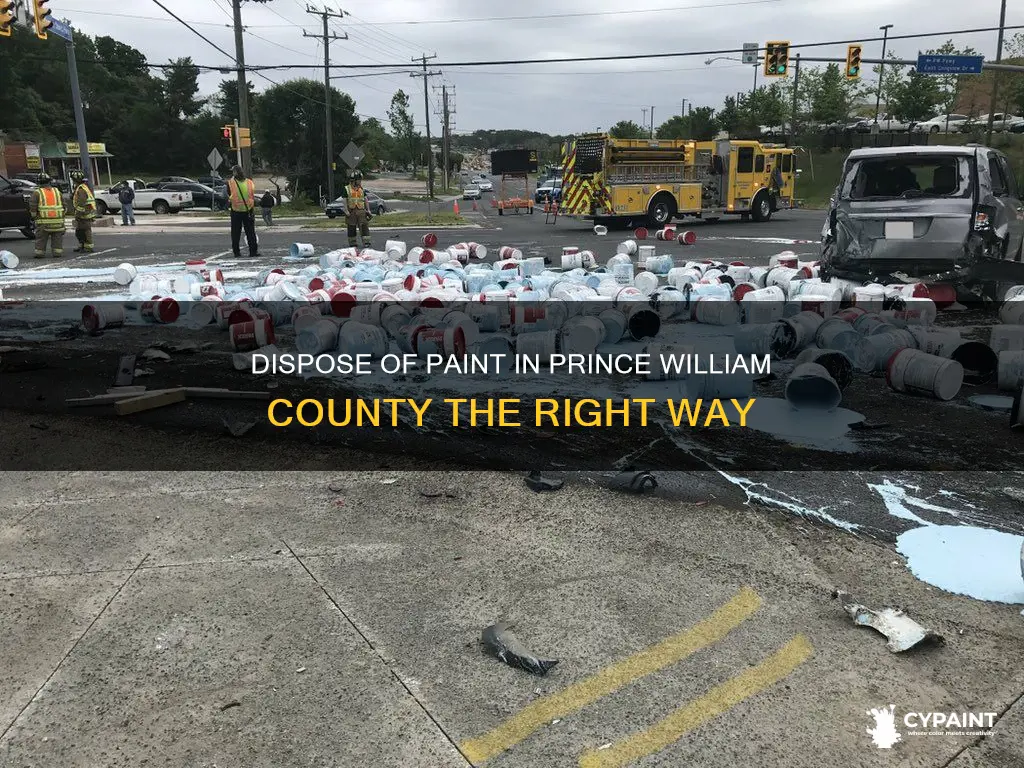 how to dispose of paint in prince william county