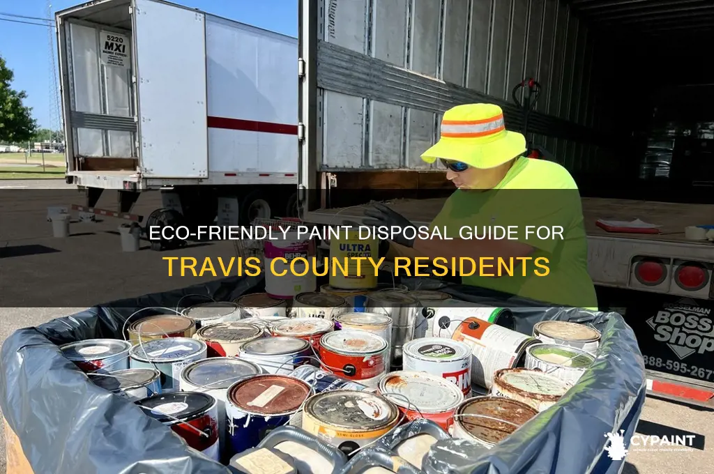 how to dispose of paint in travis county