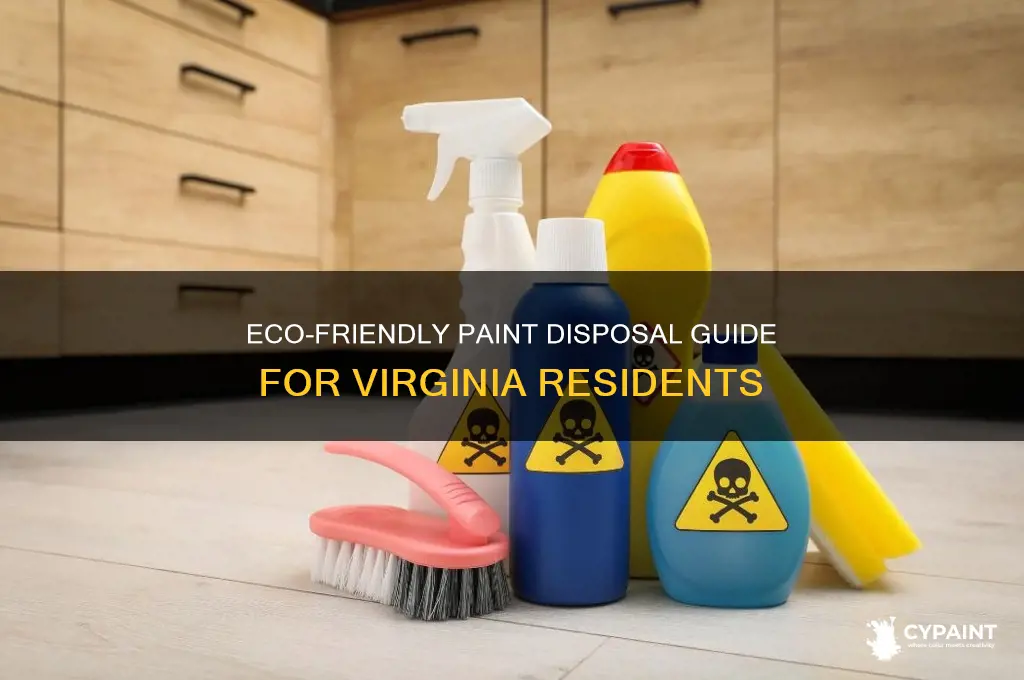 how to dispose of paint in virginia
