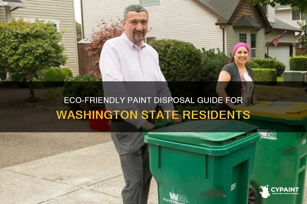how to dispose of paint in washington state