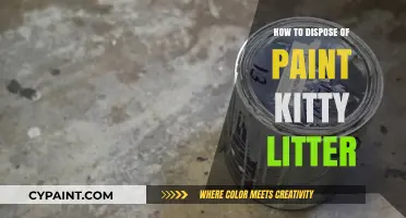 Eco-Friendly Paint Disposal: Using Kitty Litter for Safe Cleanup