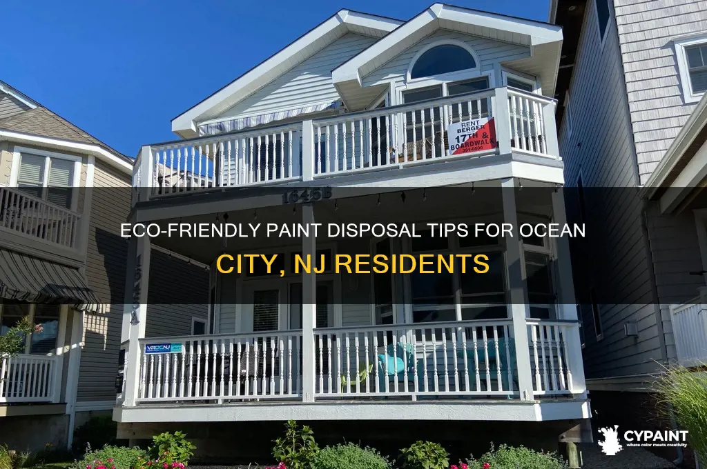 how to dispose of paint ocean city nj