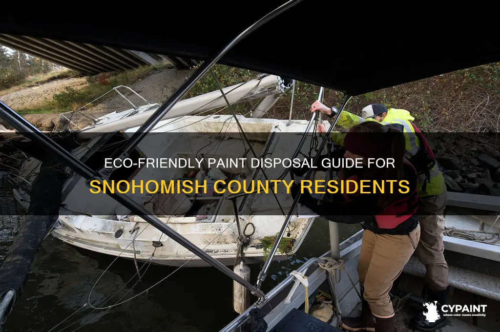 how to dispose of paint snohomish county