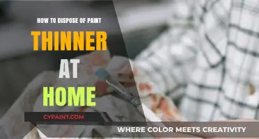 Safe and Eco-Friendly Ways to Dispose of Paint Thinner at Home