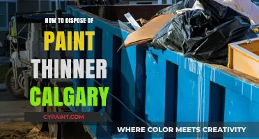 Eco-Friendly Paint Thinner Disposal Guide for Calgary Residents