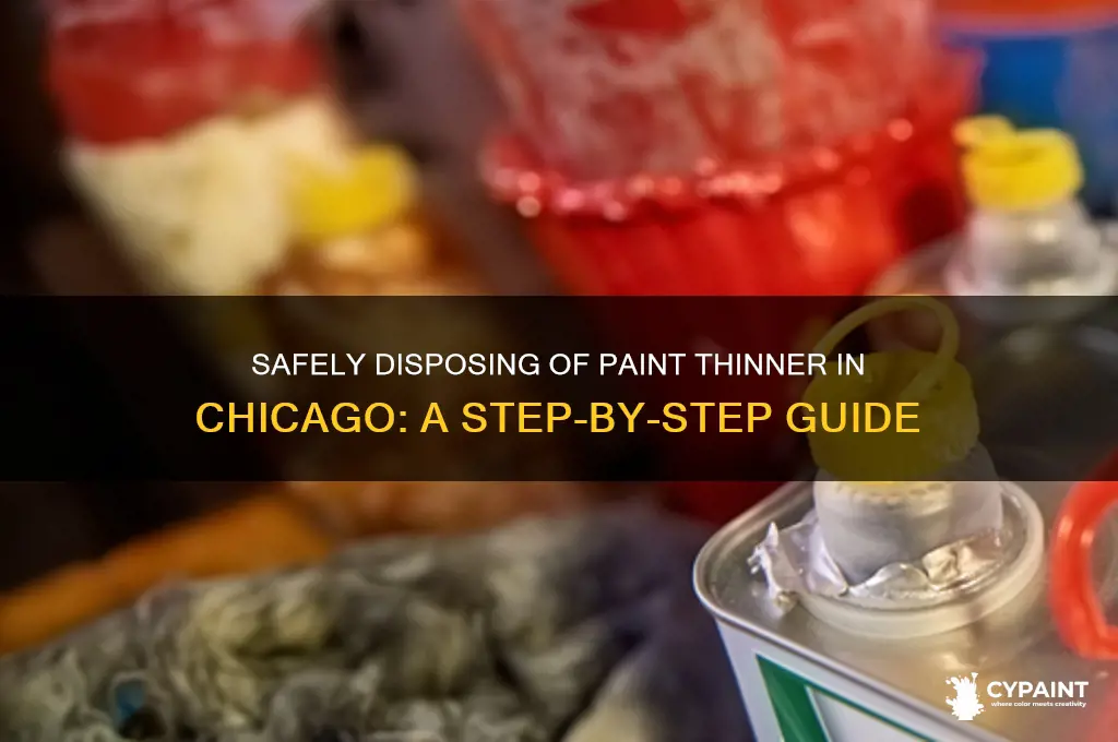 how to dispose of paint thinner in chicago