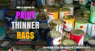 Safe Disposal of Paint Thinner Rags: A Step-by-Step Guide