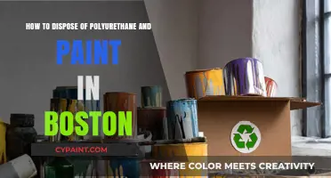 Safe Disposal of Polyurethane and Paint in Boston