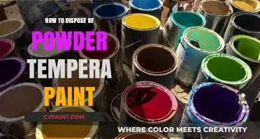 Eco-Friendly Tips for Safely Disposing of Powder Tempera Paint