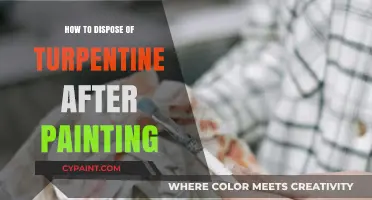 Safe Turpentine Disposal: Eco-Friendly Tips for Post-Painting Cleanup