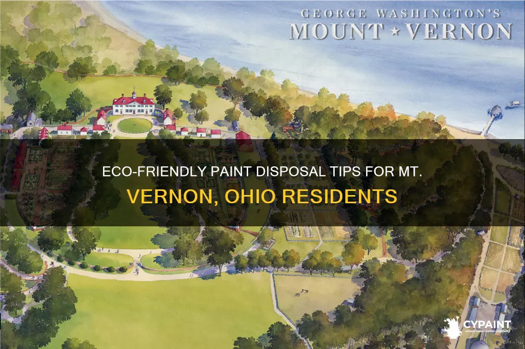 how to dispose paint mt vernon ohio
