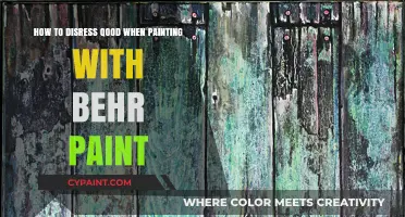 Quick Tips: Destressing Wood with Behr Paint