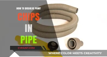 Effective Methods to Dissolve Paint Chips in Pipes Safely and Easily