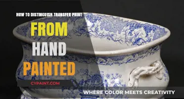 Spot the Difference: Transfer Print vs. Hand-Painted Art