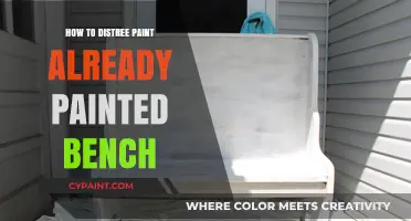 Revamp Your Bench: Easy Distressing Techniques for Painted Surfaces