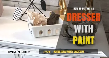 Easy DIY: Distressing a Dresser with Paint for Vintage Charm