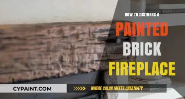 Distressing Painted Brick Fireplaces: Easy Techniques for a Vintage Look