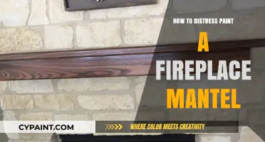 Distressing Your Fireplace Mantel: A Step-by-Step Painting Guide