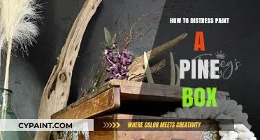Master Distress Painting: Transform Your Pine Box with Easy Techniques