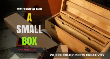 Easy Distress Paint Techniques for Transforming Small Wooden Boxes