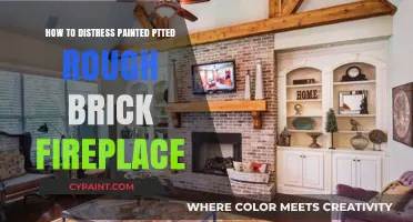 Distressing Painted Brick Fireplaces: Easy Techniques for a Rustic Look