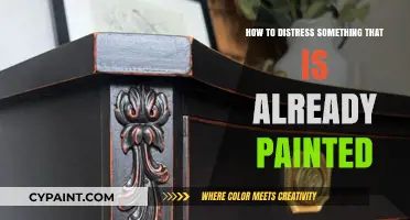Revive Painted Pieces: Easy Techniques to Distress Already Painted Surfaces