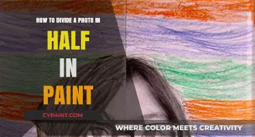 Splitting Photos: Halves in MS Paint