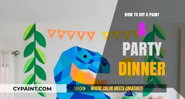 Creative DIY Tips for Painting Your Party Dinner Decorations