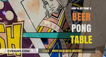 DIY Beer Pong Table: Easy Painting Tips for a Custom Look