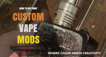DIY Vape Mod Painting: Customize Your Device with Creative Tips