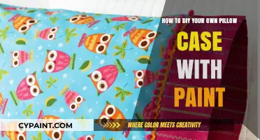 DIY Pillowcase: Painting Your Own Design