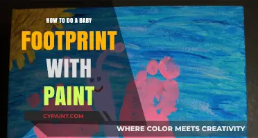 Easy DIY Baby Footprint Painting: A Step-by-Step Guide for Parents