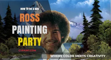 Host a Happy Little Bob Ross Painting Party: Tips & Tricks