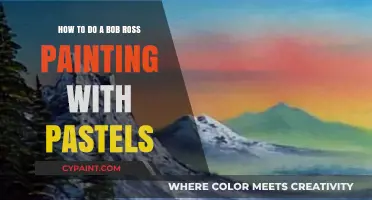 Create Bob Ross' Art with Pastels