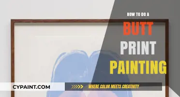Creative Fun: Easy Steps for Making Butt Print Paintings