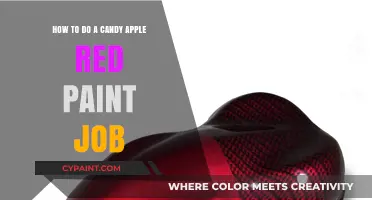 Candy Apple Red Paint Job: A Step-by-Step Guide