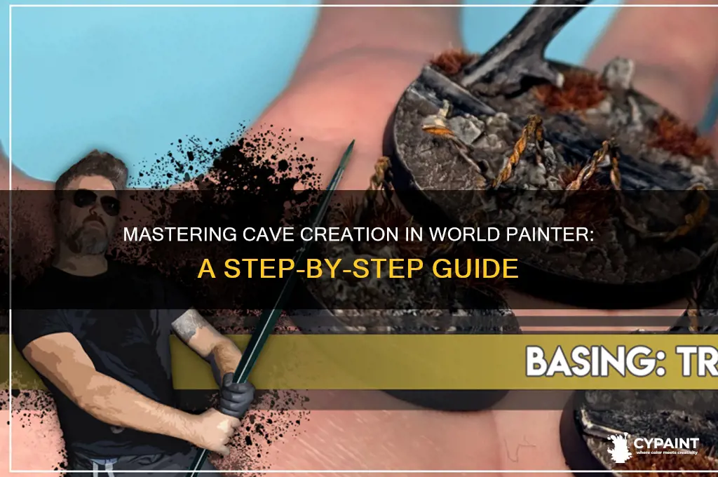 how to do a cave in world painter
