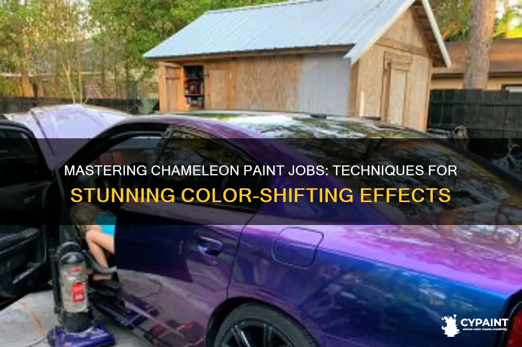 how to do a chameleon paint job