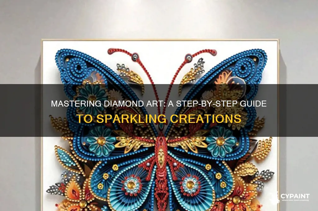 how to do a diamond art painting