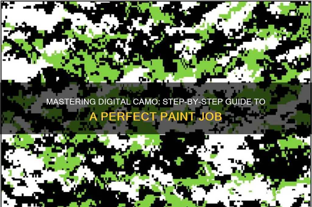 how to do a digital camo paint job