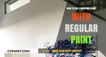Create Dripping Paint Effects with Regular Paint